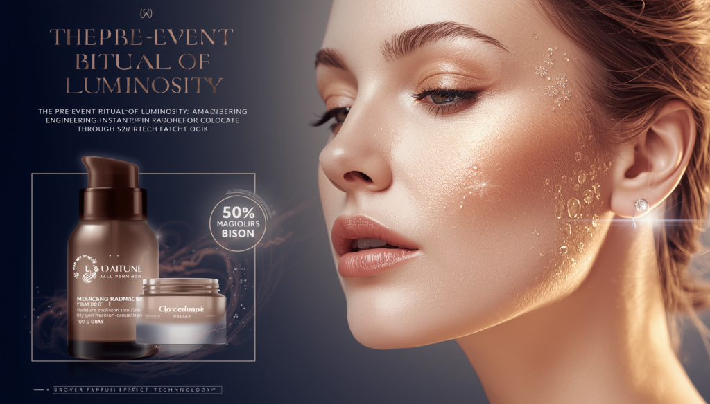 The Pre-Event Ritual of Luminosity: Engineering Instant-Finish Radiance Through Modern Skin Technology